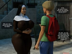 Foxxx- Lily First Day as a Nun - Page 9