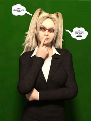 New Arkham For Superheroines 3- Back to School [DBComix] - Page 9