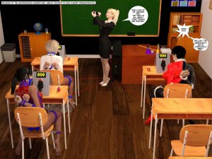 New Arkham For Superheroines 3- Back to School [DBComix] - Page 17