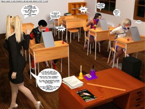 New Arkham For Superheroines 3- Back to School [DBComix] - Page 30