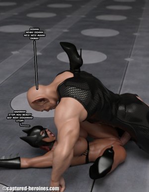 Captured Heroines- The Bat – Cumback - Page 26