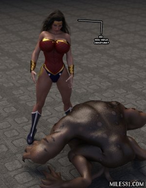 Captured Heroines – Wonda Woman vs Hypnotoad - Page 16
