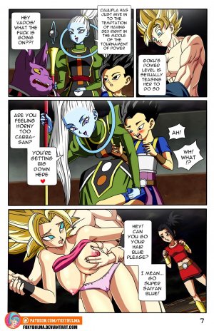 Saiyan Love by FoxyBulma (Dragon Ball Super) - Page 8