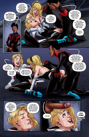 Weaving Fluids #3- Bayushi (Spider-Man) [Tracy Scops] - Page 7
