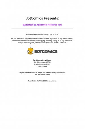 Guaranteed as Advertised – Florence’s Tale - Page 2