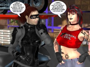 Metrobay- Heroines for Hire- Takeover #1 - Page 8