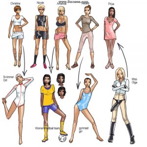 Sketches - The Olympic Pearl