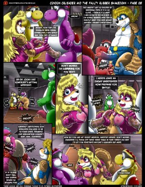 Condom Crusader And The Faulty Rubber Shakedown - Page 9