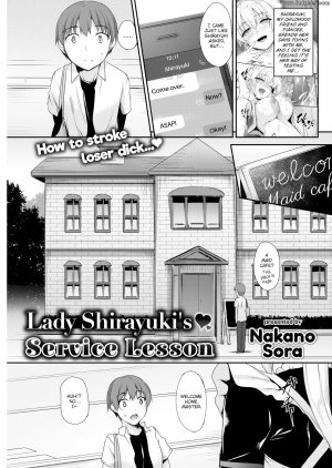 Nakano Sora - Lady Shirayuki's Service Lesson - Page 1