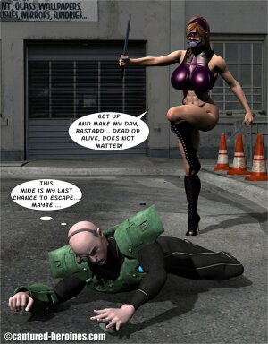Night Razor Hunts Elektroz- Captured Heroines - Page 5