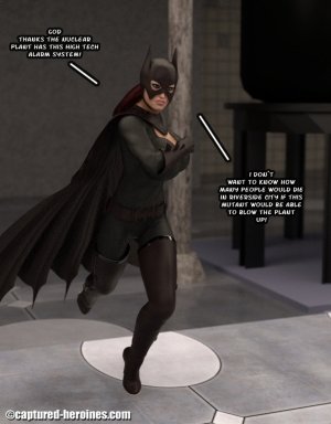 The Bat by Captured-Heroines