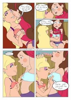 Gravity Falls- Mable X Pacifica - Page 4