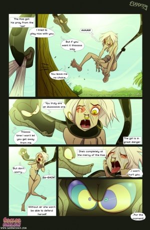 The Snake and The Girl 1- TeaseComix - Page 9
