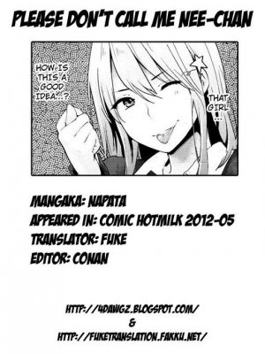Please Don’t Call Me Nee-chan Hentai - Page 27