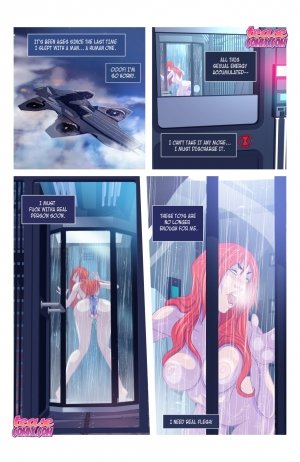 Widow’s Down Time- Teasecomix – Ironwolf - Page 2