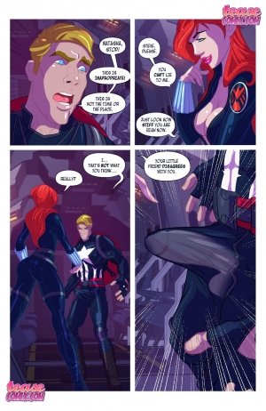 Widow’s Down Time- Teasecomix – Ironwolf - Page 7