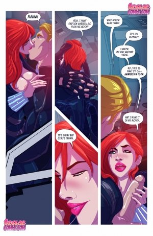 Widow’s Down Time- Teasecomix – Ironwolf - Page 8
