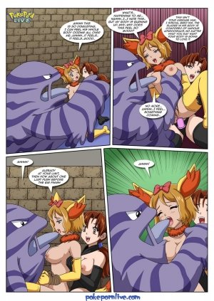 PokepornLiv – Mistress Ketchum’s PokeBitches (Palcomix) - Page 14