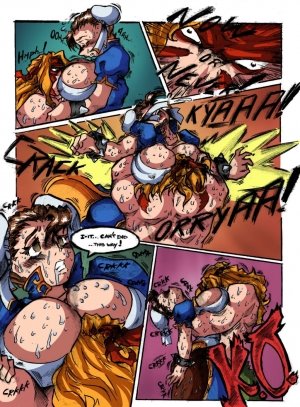 Alex vs Chun-Li- Street Fighter - Page 3