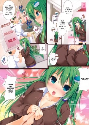 Sanae's Milk Won't Stop Flowing - Page 3