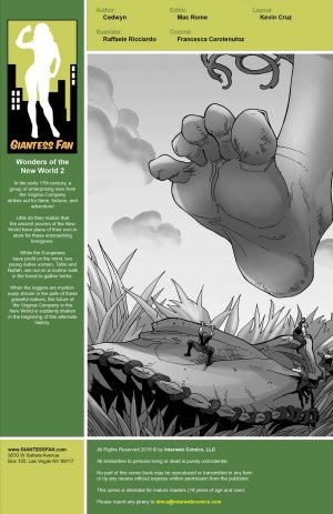 Wonders Of The New World 2- Giantess Fan - Page 2