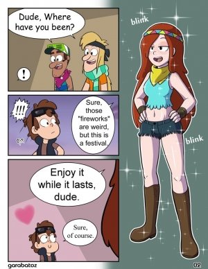 Road To The Club- First Trip (Gravity Falls) - Page 3