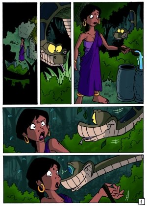 The Jungle Book- Kaa and Shanti