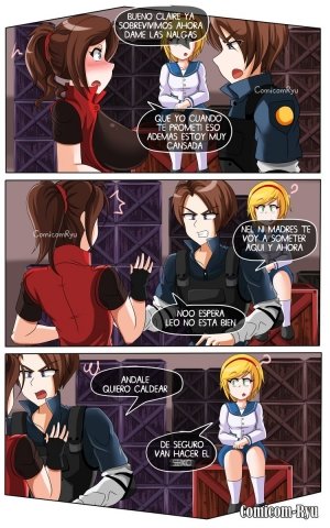 Resident Fuck- Comicom-Ryu (Resident Evil) - Page 11