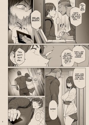 B.S.S.² -Boku ga Saki ni Suki datta no ni Bijin de Kashiko na Osananajimi ga Senpai no Circle no Tetsudai de Suki Houdai Sareteita Hanashi- - Page 7