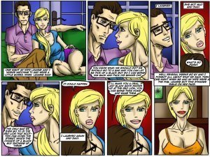 Pub Night Pick Up- illustrated interracial - Page 2