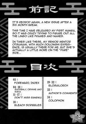 (C71) [ReDrop (Miyamoto Smoke, otsumami)] Angel Of Death (BLEACH) [English] - Page 4