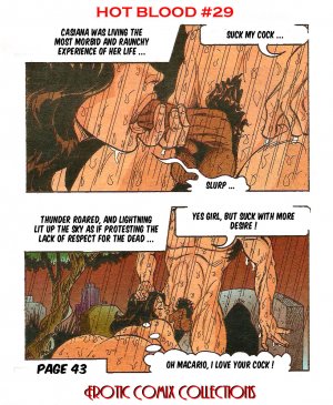 Hot Blood # 29 – Andres Cruz (Erotic Comix) - Page 45