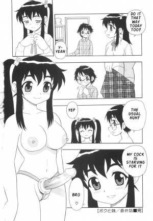 [Shinozaki Rei] Boku to Imouto / Me and Lil Sis [English] - Page 169