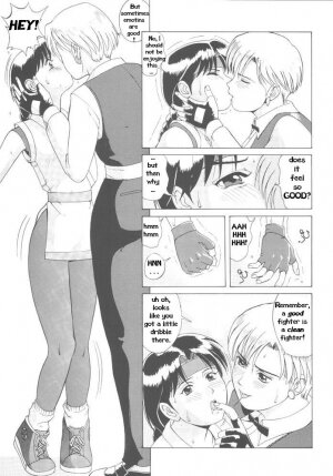The Yuri & Friends '96 (King of Fighters) [English] [Rewrite] [Hentai Wallpaper] - Page 9