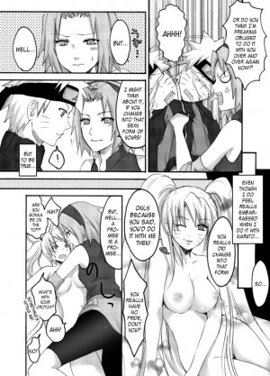 [Ningen Modoki (Random)] Otsugi wa ONOROKE Ninpoujou (NARUTO) [English] [Kusanyagi] - Page 5