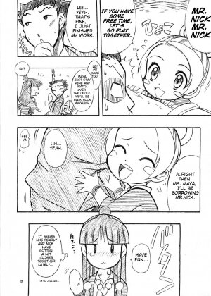 (C64) [Mayoineko (Various)] Manatsu no Gyakuten Geki (Gyakuten Saiban) [English] [Incomplete] - Page 11