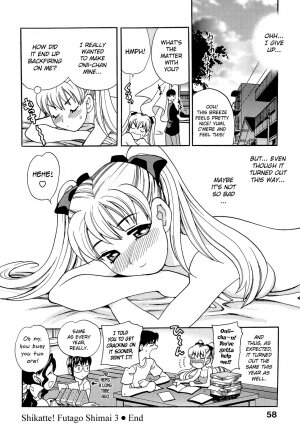 [Yukiyanagi] Shikatte! Futago Shimai - scold me! twins sisters Ch. 7-11 [English] [Strange Grey Cat] - Page 69