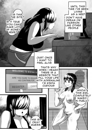 [Supaku Jitou] Mienai Net Scat Walk  - Page 4