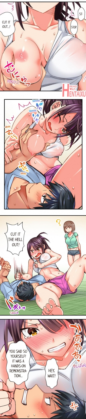 [Rairu Tobaru] You Cum, You Lose! Wrestling with a Pervert Ch.3/? [English] [Hentai Universe] - Page 14