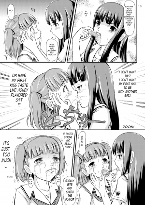 (SC38) [Himitsu Doyoubi (Matsutaka Zon)] Eriko-san no Eikyuu Kikan (KiMiKiSS) [English] - Page 14