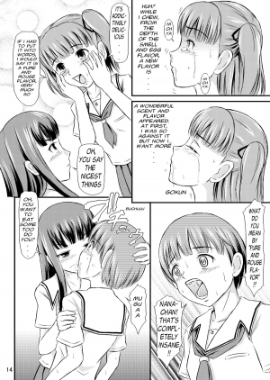 (SC38) [Himitsu Doyoubi (Matsutaka Zon)] Eriko-san no Eikyuu Kikan (KiMiKiSS) [English] - Page 15