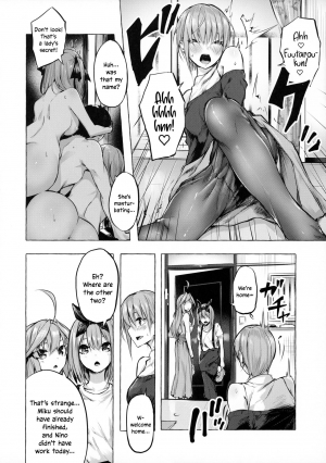 [Sawaraya Shoten (Sahara Gensei)] Hanayome no Kakuritsu | Chance to be a Bride (Gotoubun no Hanayome) [English] - Page 12