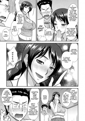 [Hatakeyama Tohya] Haha Shimai Donburi | Tumble with my Mother and her Sister (Haha ga Onna ni Naru Tokoro) [English] [Amoskandy] [Digital] - Page 4