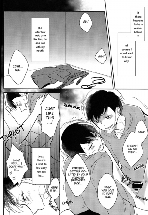 (6tsugo no Tamashii Forever) [kirscherise (Yoshiizumi Hana)] IchiKara no Susume. | Support for Ichikara (Osomatsu-san) [English] [Oyasumimi] - Page 9