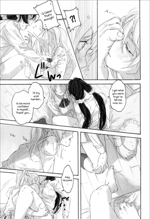 (Bokura no Love Live! 12) [ZAWORLD (Zawawa)] Megami-sama no Omiashi | Feet of a Goddess (Love Live!) [English] [Learn JP with H] - Page 20