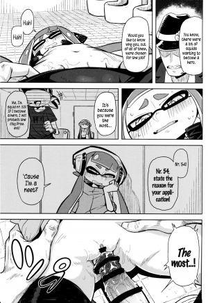 (C88) [Sakurai Dai Energy (Sakurai Energy)] Hero Kikiippatsu | Hero by a Hair's Breadth (Splatoon) [English] {5 a.m.} - Page 16