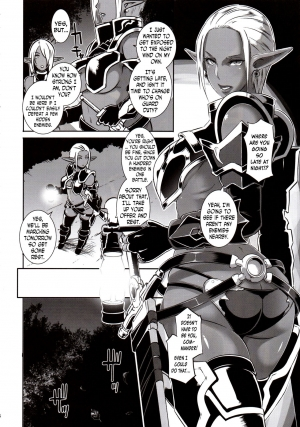 (C89) [EROQUIS! (Butcha-U)] DARK ELF vs ALIEN [English] [N04h] - Page 6