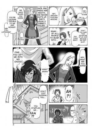 [ts-complex2nd (Asagiri)] Tamatama Toorigakatta Shuukatsuchuu no Joshidaisei ni Kigaete [English] [desudesu] - Page 4