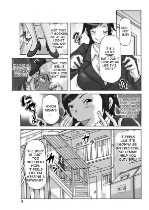 [ts-complex2nd (Asagiri)] Tamatama Toorigakatta Shuukatsuchuu no Joshidaisei ni Kigaete [English] [desudesu] - Page 10