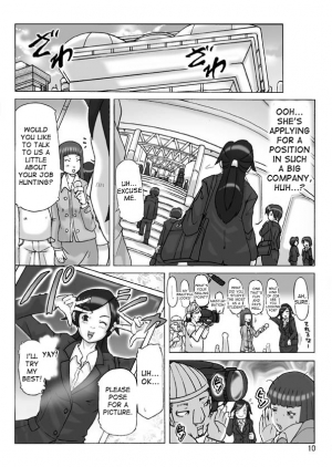 [ts-complex2nd (Asagiri)] Tamatama Toorigakatta Shuukatsuchuu no Joshidaisei ni Kigaete [English] [desudesu] - Page 11